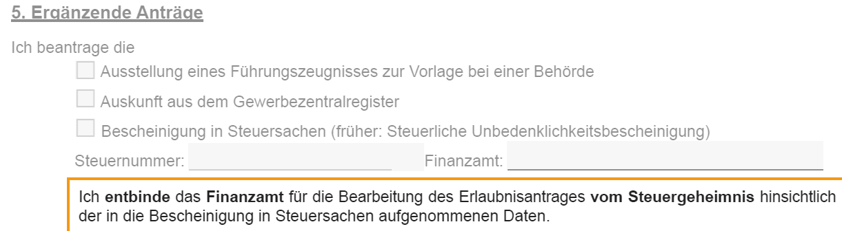 Das Einholen von Nachweisen im Auftrag des Gründenden vereinfacht den Prozess erheblich